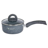 WON306- Wonderchef Granite Sauce Pan With Lid, 18cm