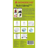 WON002-Wonderchef Nutriblend 2 jars White