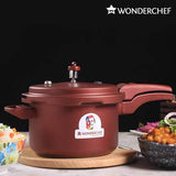 WON146-Health Guard Pressure Cooker Outer Lid 5L - Maroon