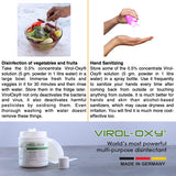 WON451- Virol-Oxy-World's most powerful multi-purpose disinfectant