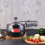 Wonderchef Cookware Wonderchef Taurus Hard Anodized Pressure Cooker  (3 litre)